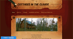 Desktop Screenshot of cottagesintheclouds.com